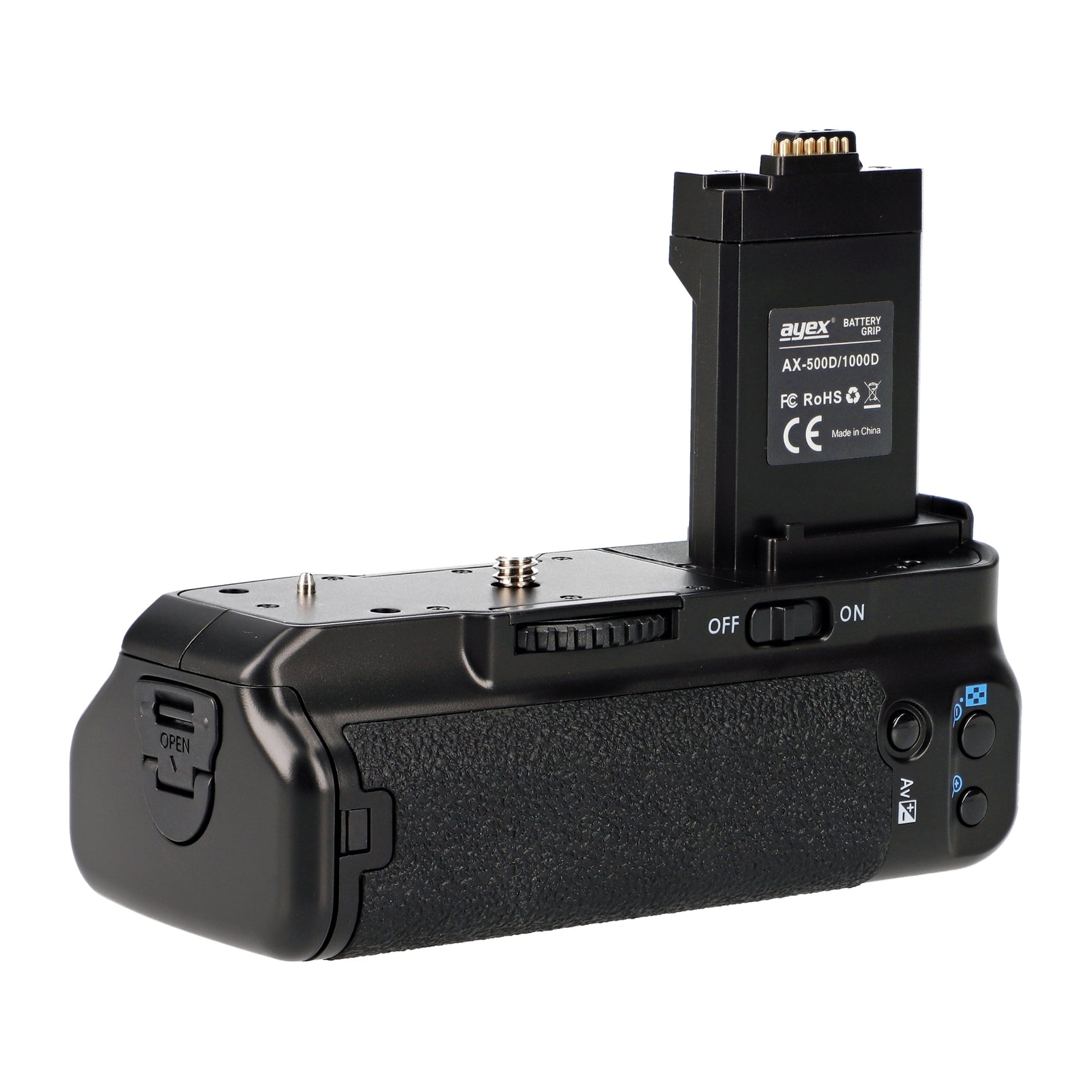 Batteriegriff für Canon EOS 1000D 500D 450D wie BG-E5 Optimal für Hochformat