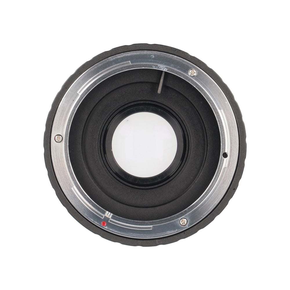 Objektivadapter Canon FD Objektive an Nikon + Korrektur Linse