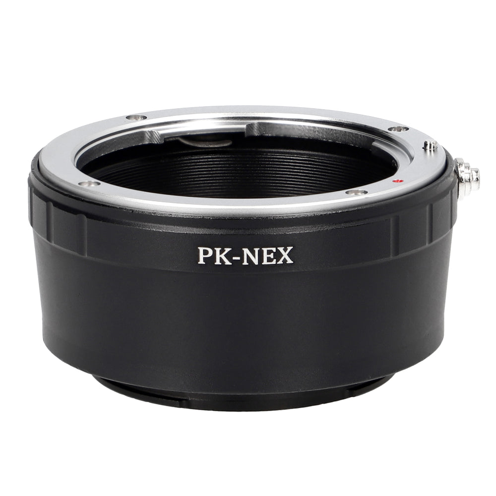 Objektivadapter Pentax K-Objektiv an Sony Nex (E-Mount Bajonett)