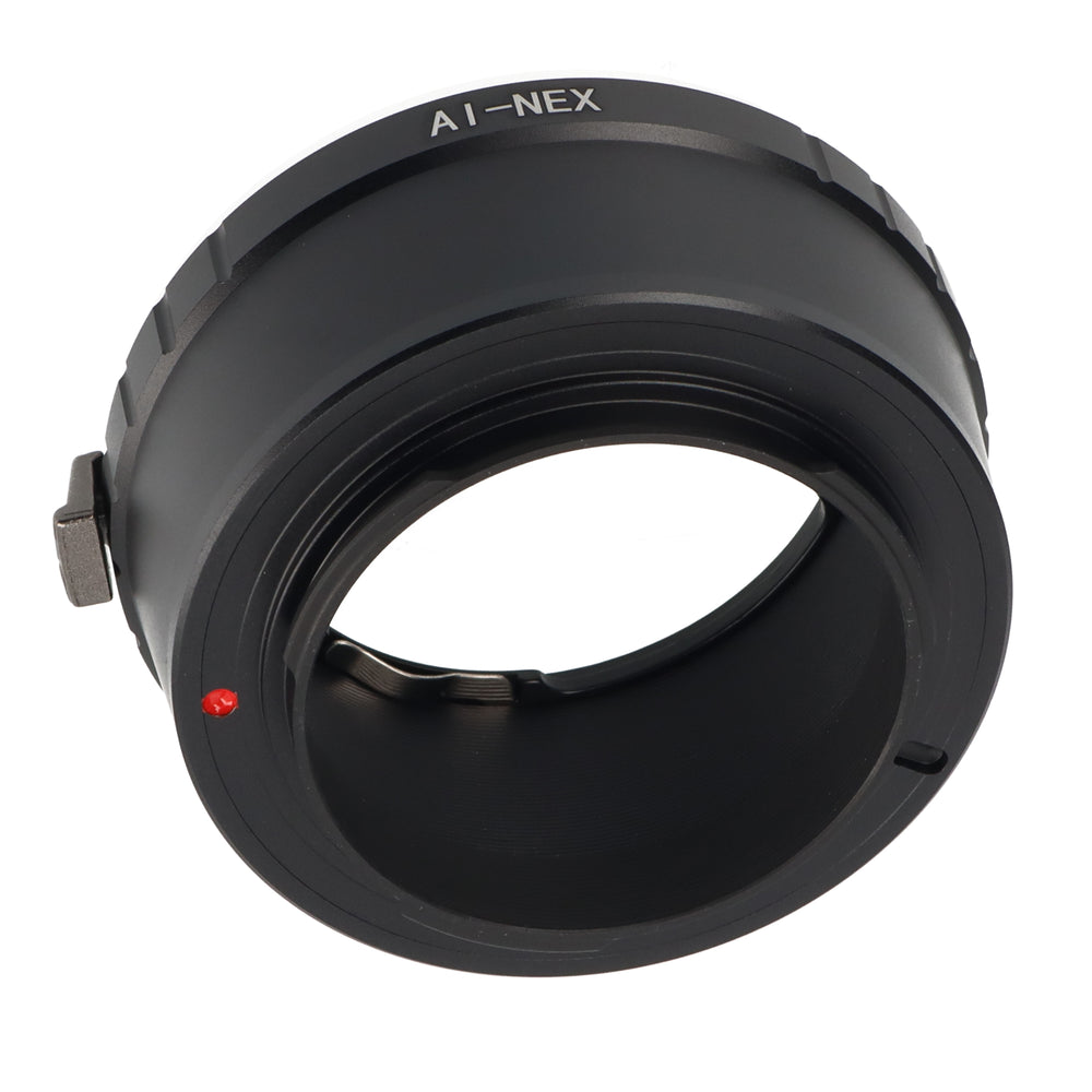 Objektivadapter Nikon F-Objektiv an Sony E-Mount E-Bajonett