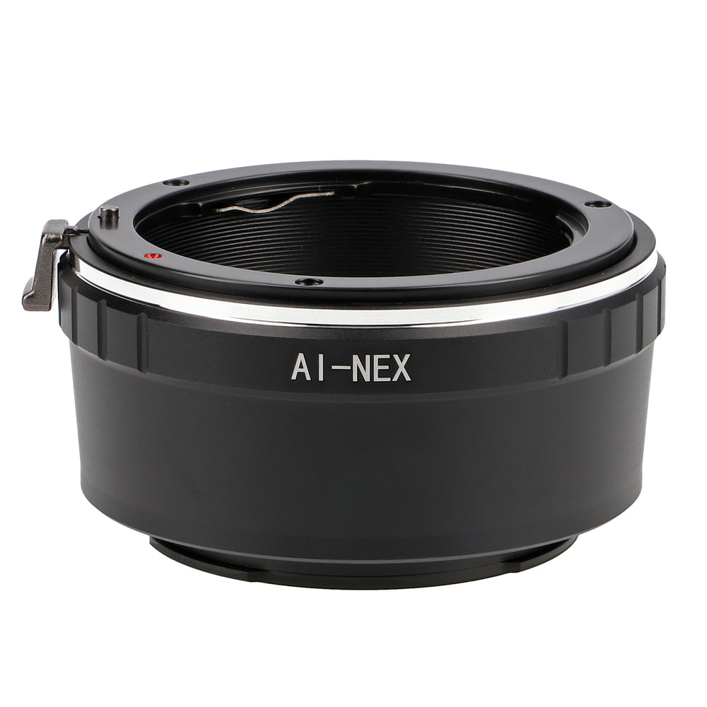Objektivadapter Nikon F-Objektiv an Sony E-Mount E-Bajonett
