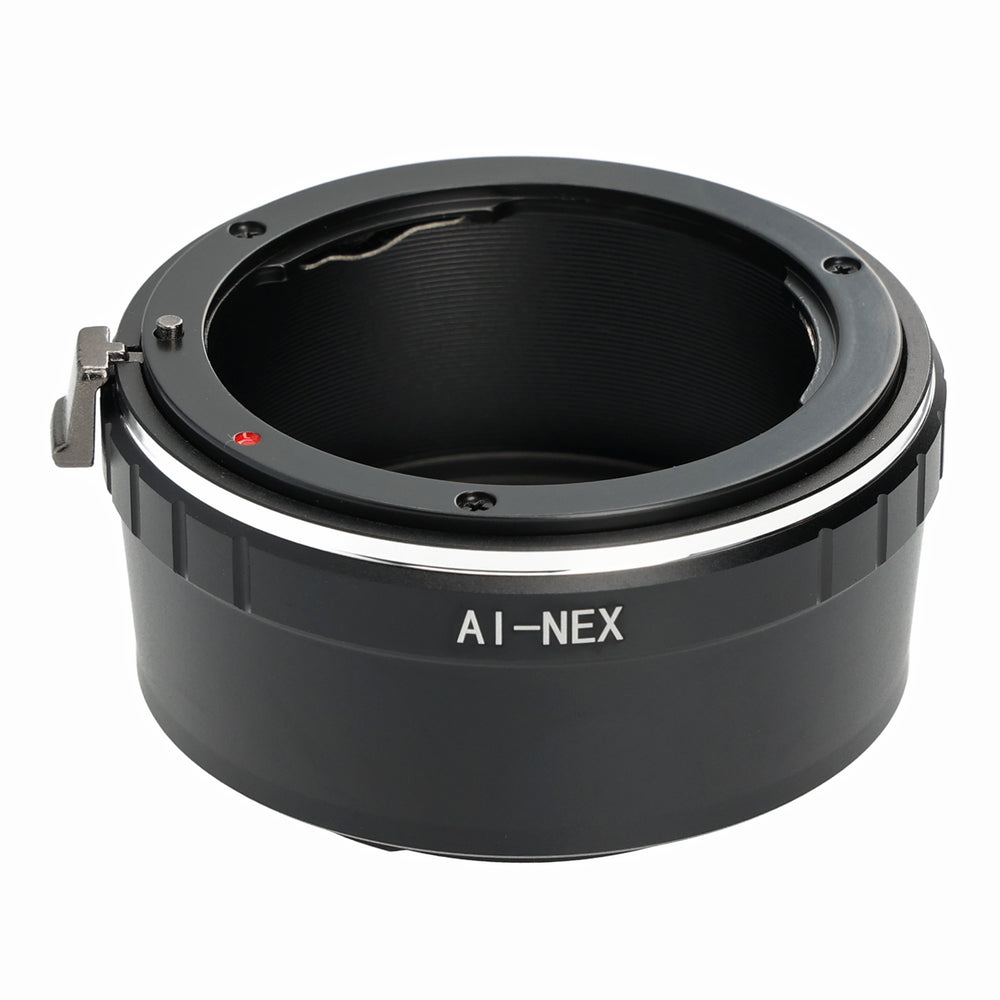 Objektivadapter Nikon F-Objektiv an Sony E-Mount E-Bajonett