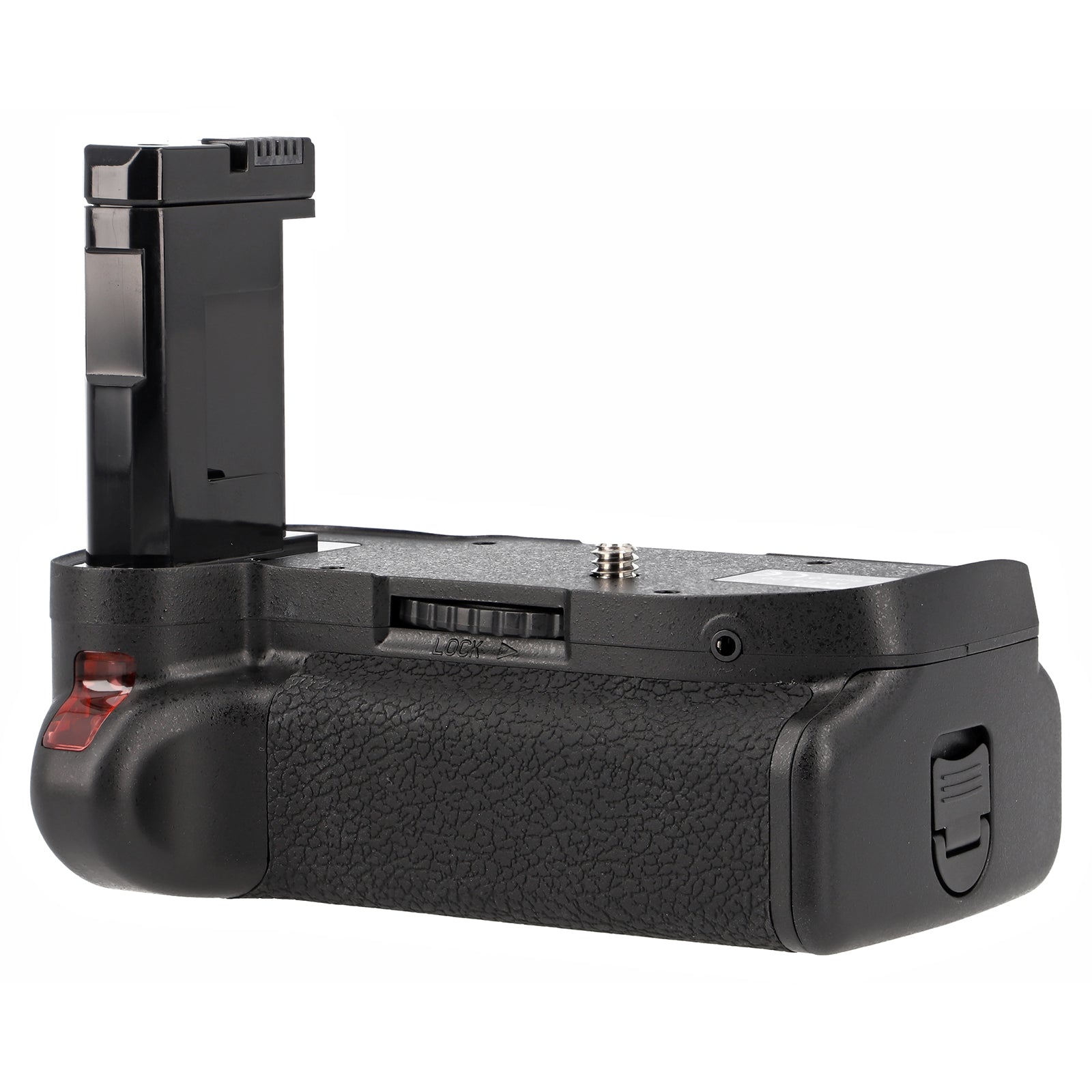 Batteriegriff für Nikon D5100 D5200 mit IR-Fernauslöser Betrieb mit bis zu 2 Akkus Hochformat
