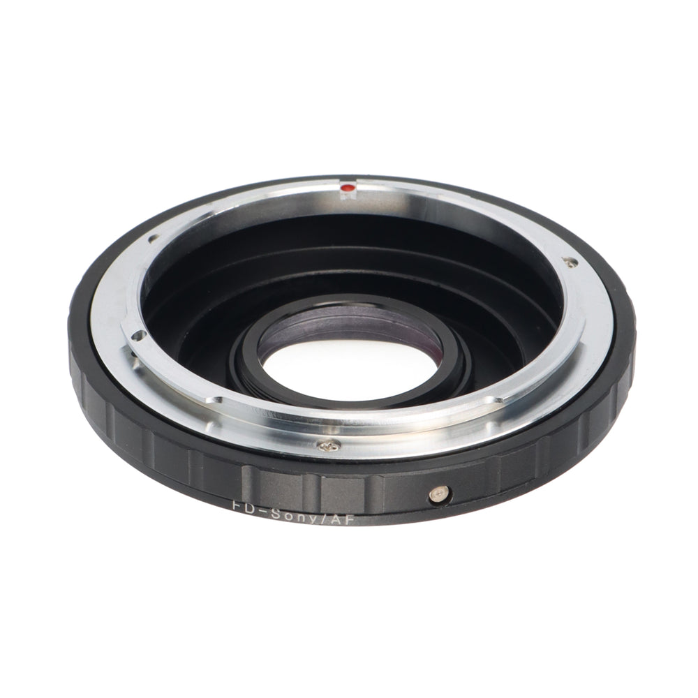 Objektivadapter Canon FD-Objektive an Sony A-Mount Adapter + Korrektur Linse