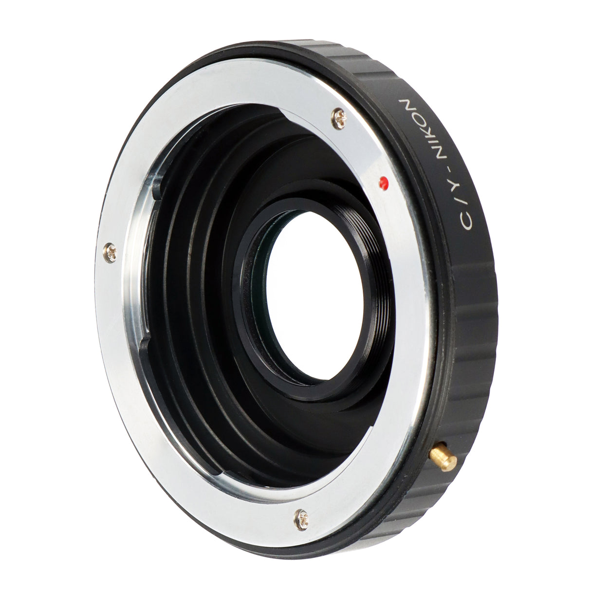 Objektivadapter Contax Yashica auf Nikon + Korrektur Linse