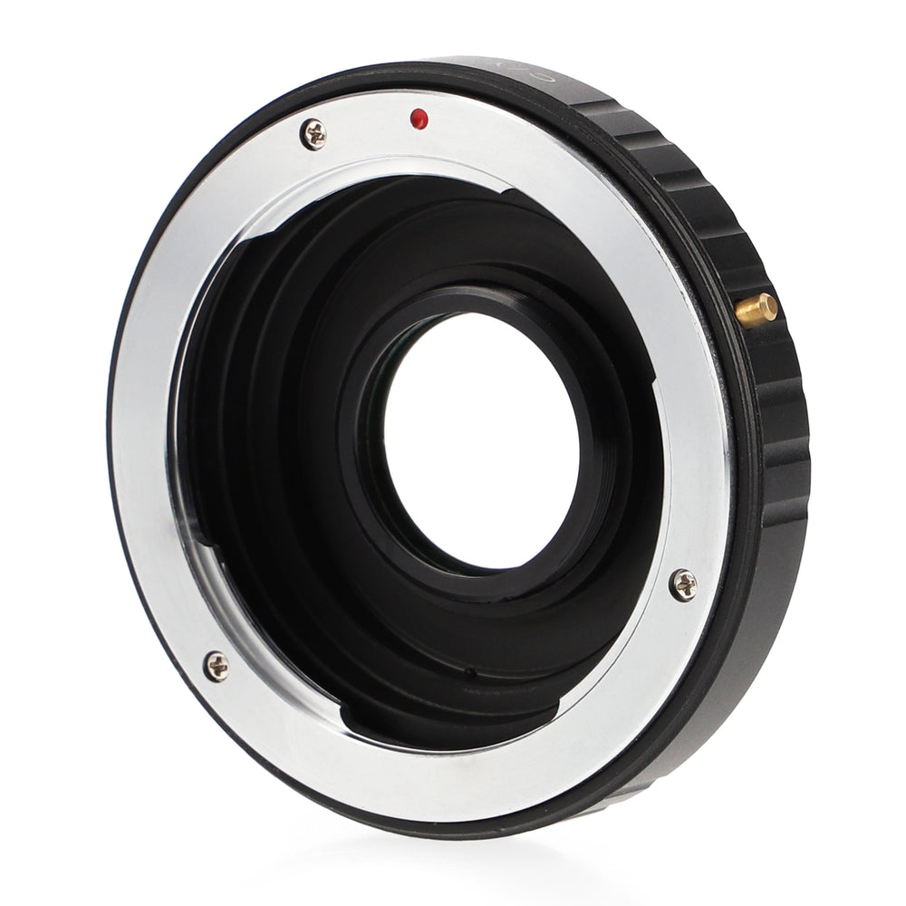 Objektivadapter Contax Yashica auf Nikon + Korrektur Linse