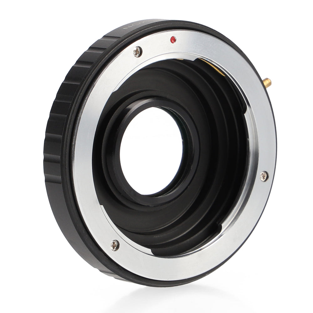 Objektivadapter Contax Yashica auf Nikon + Korrektur Linse