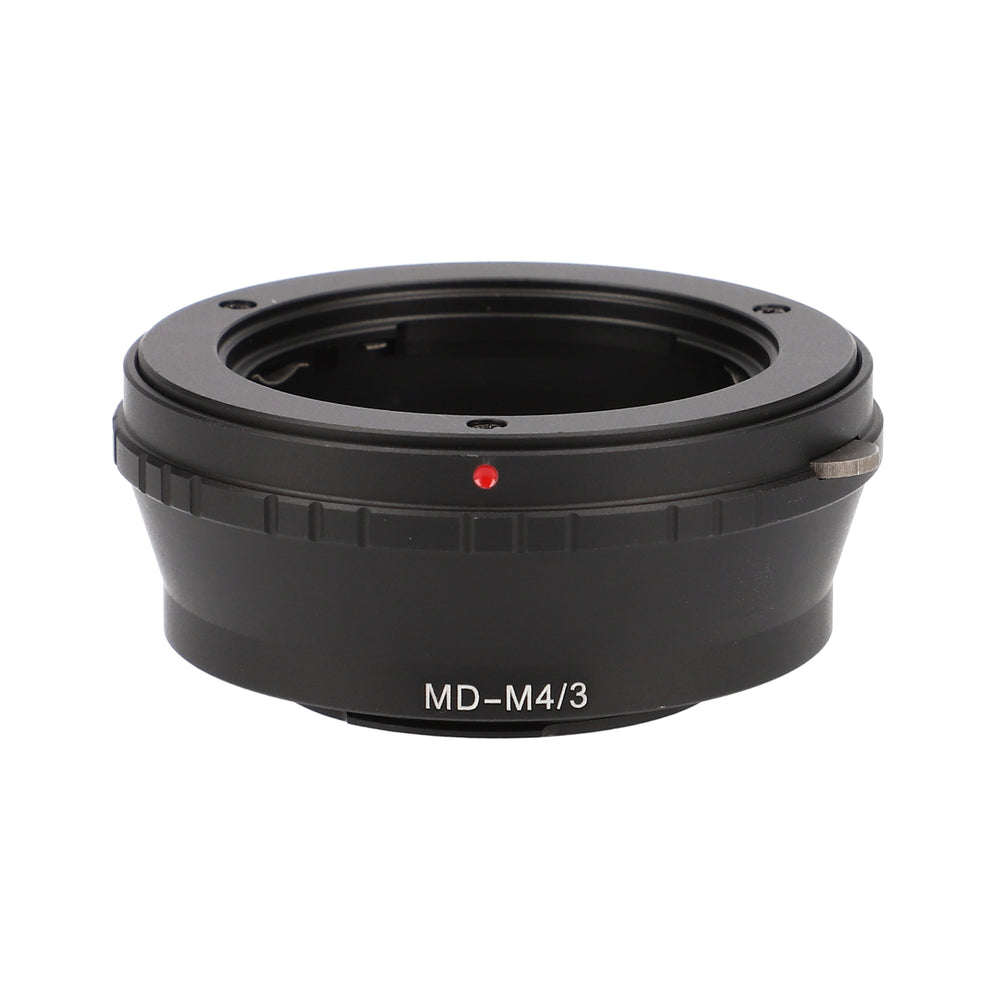 Objektivadapter Minolta SR-Objektiv (MD/MC) an Micro Four Thirds