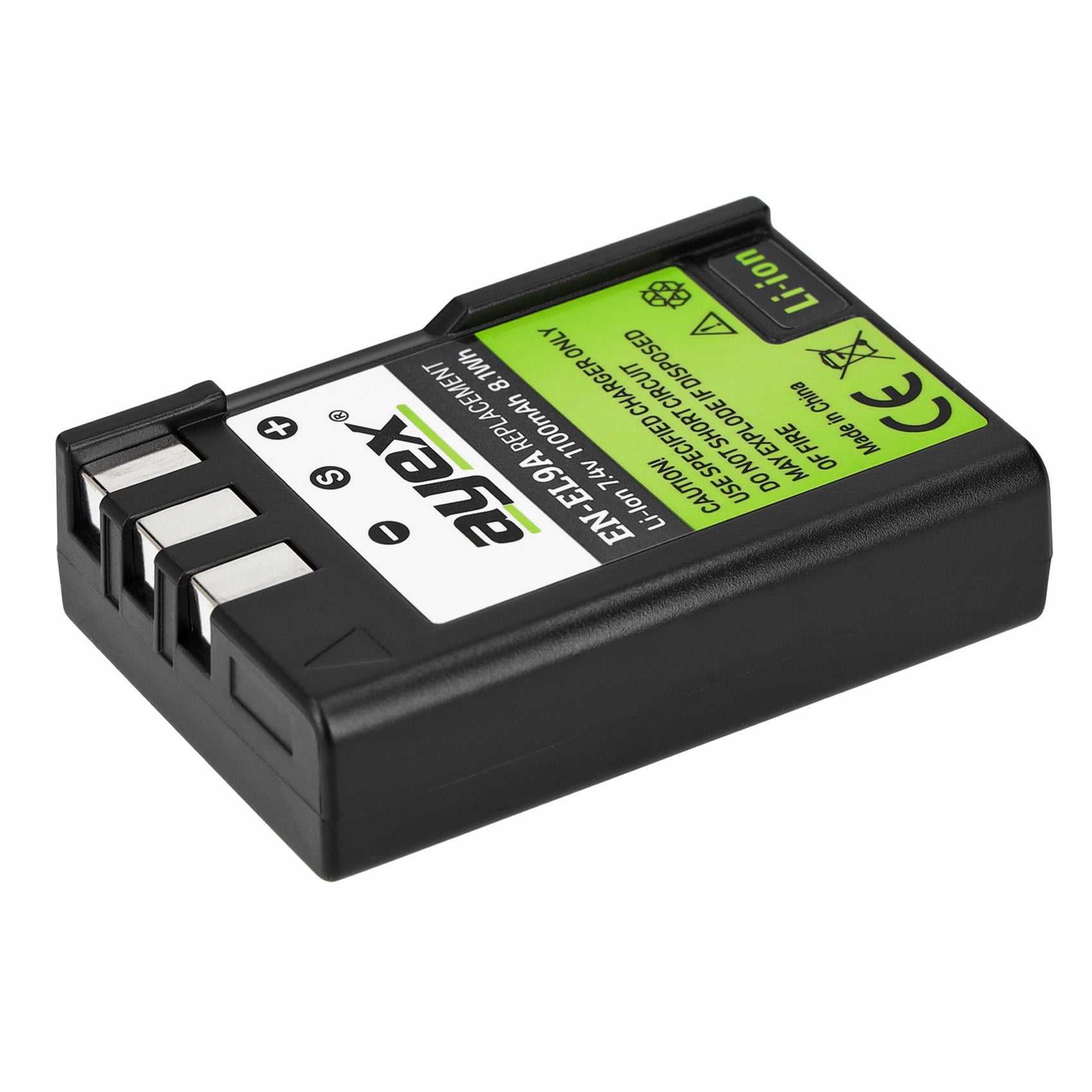 EN-EL9a Akku 2 Stück für zB Nikon D40 D40X D60 D3000 D5000 integrierter Infochip