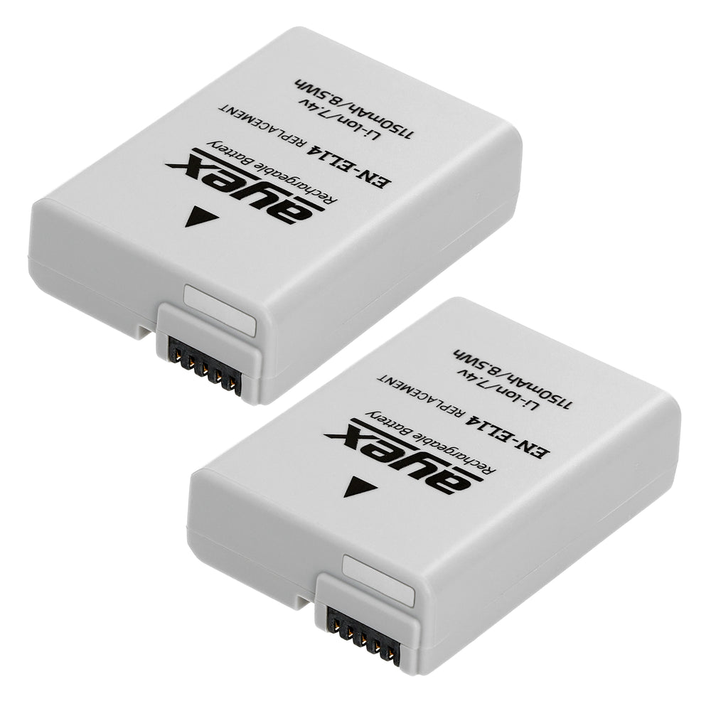 EN-EL14 Akku 2 Stück für zB Nikon Coolpix P7700 P7100 P7000 D3100 D3200 D5100