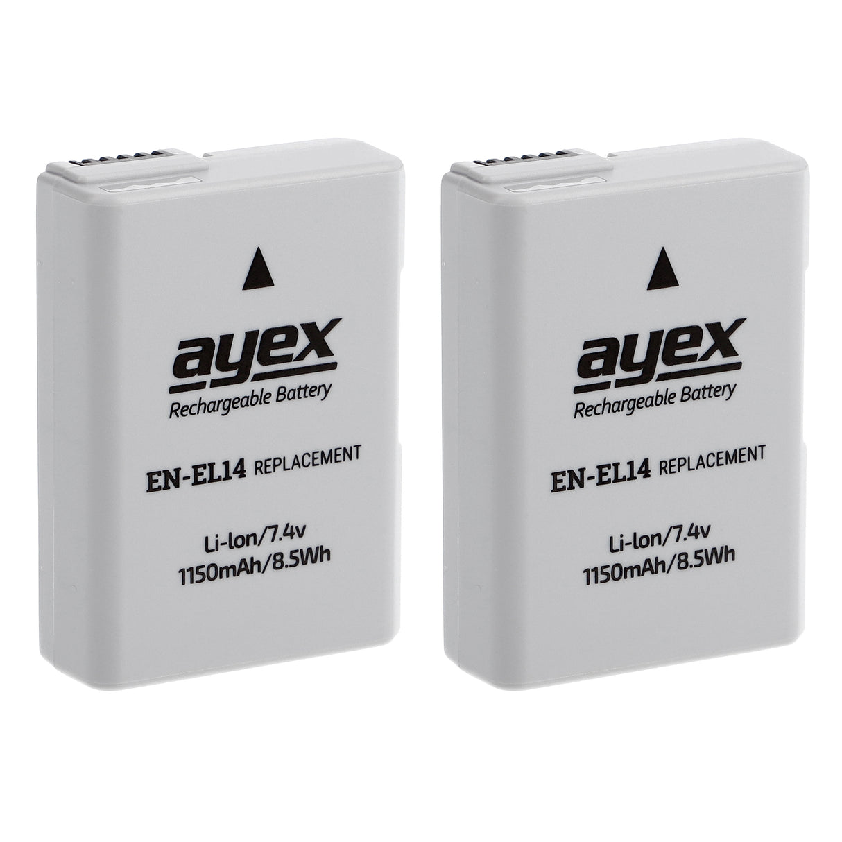 EN-EL14 Akku 2 Stück für zB Nikon Coolpix P7700 P7100 P7000 D3100 D3200 D5100