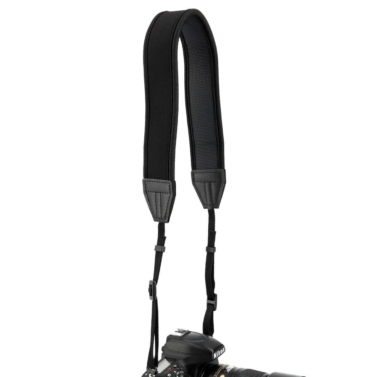 Neopren-Kameratragegurt Schultergurt gepolstert bis 110cm verstellbar