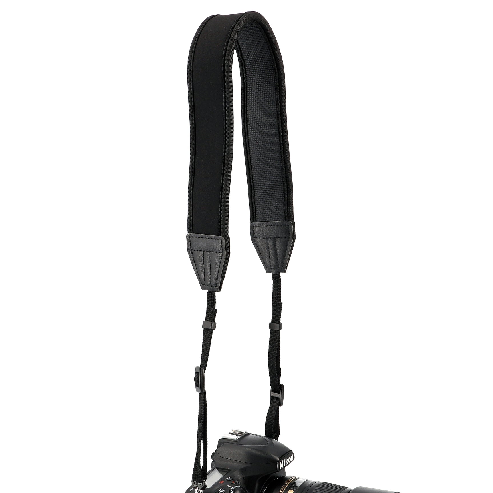 Neopren-Kameratragegurt Schultergurt gepolstert bis 110cm verstellbar