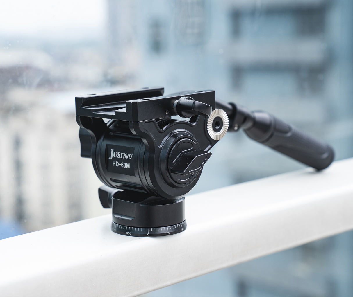 JUSINO Hydraulik Präzisions-Videoneiger 15kg Tragkraft HD-60M