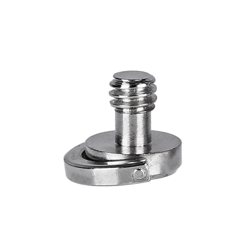 Klipschraube 1/4" Adapterschraube für Wechselplatte Kugelkopf Stativ