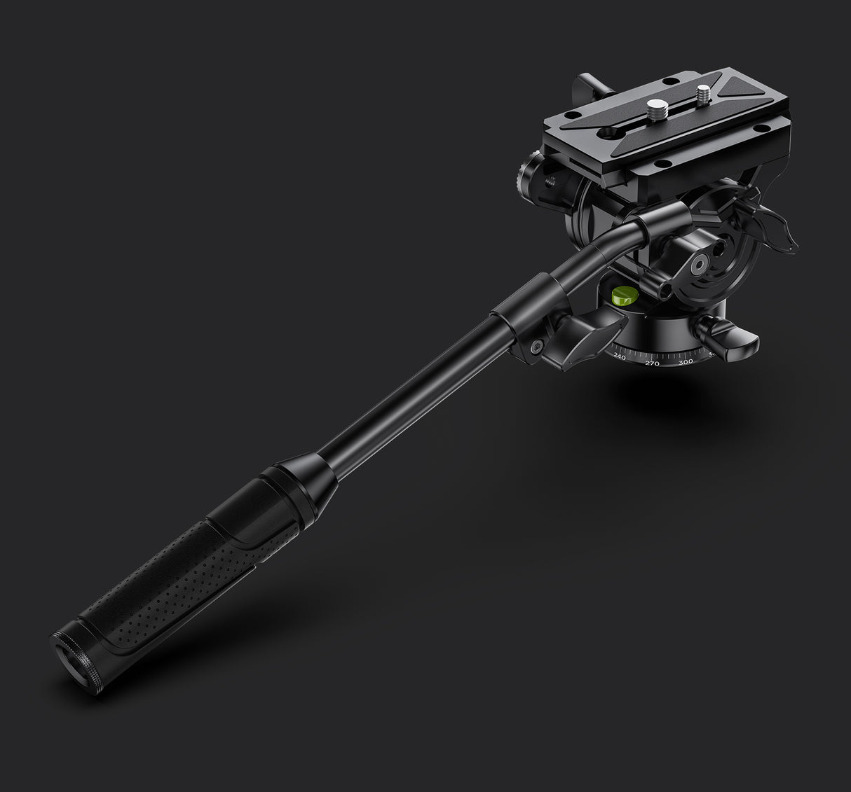 JUSINO Hydraulik Präzisions-Videoneiger 15kg Tragkraft HD-60M