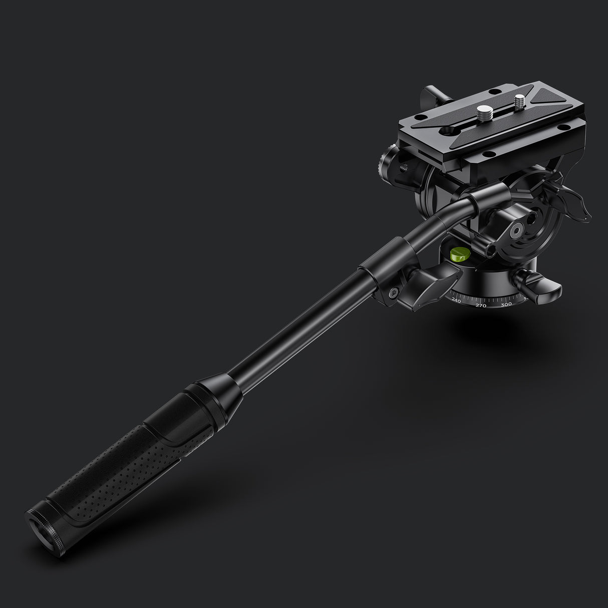 JUSINO Hydraulik Präzisions-Videoneiger 15kg Tragkraft HD-60M