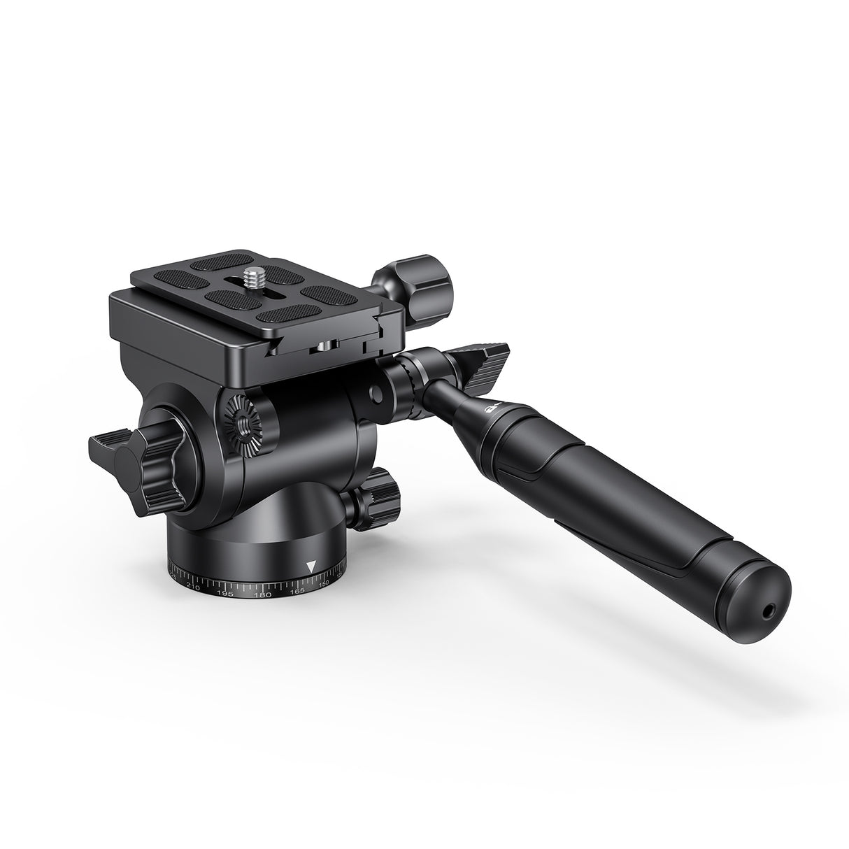 JUSINO Profi Aluminium Fluid-Videoneiger bis 3kg Tragkraft PH-40