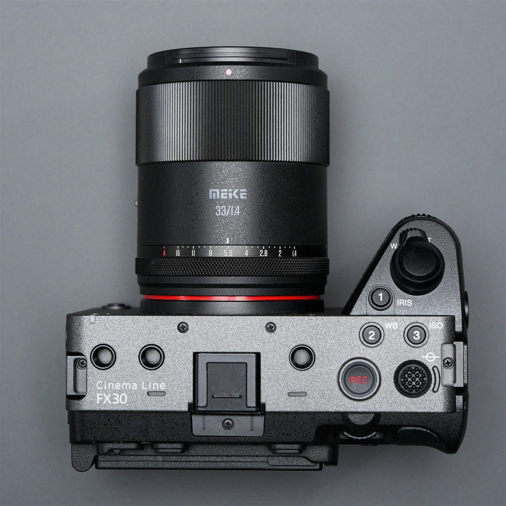 Meike Autofokus Objektiv 33mm F1.4 AF STM APS-C Portrait für Sony E Mount