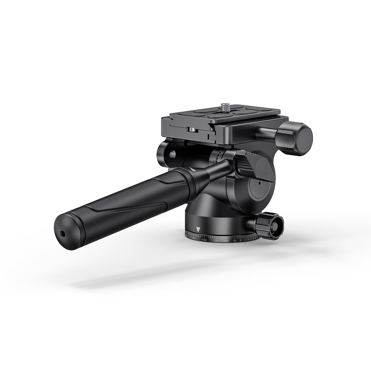 JUSINO Profi Aluminium Fluid-Videoneiger bis 3kg Tragkraft PH-40