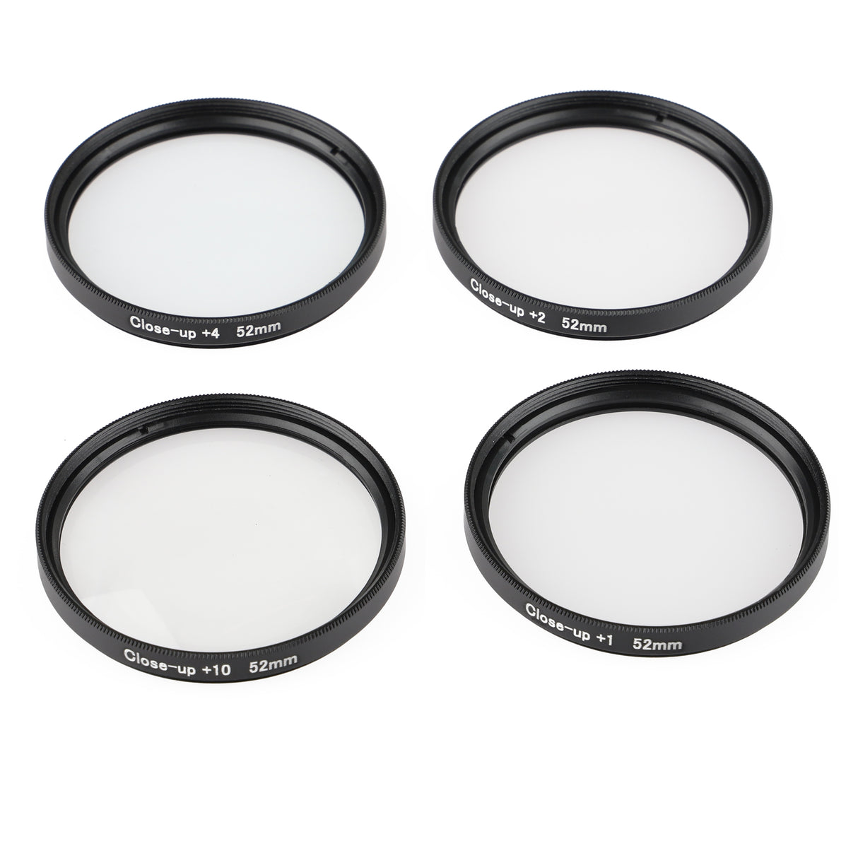 ayex Close up Makro Linsen Set 52mm - 4 teilig (+1, +2, +4, +10)