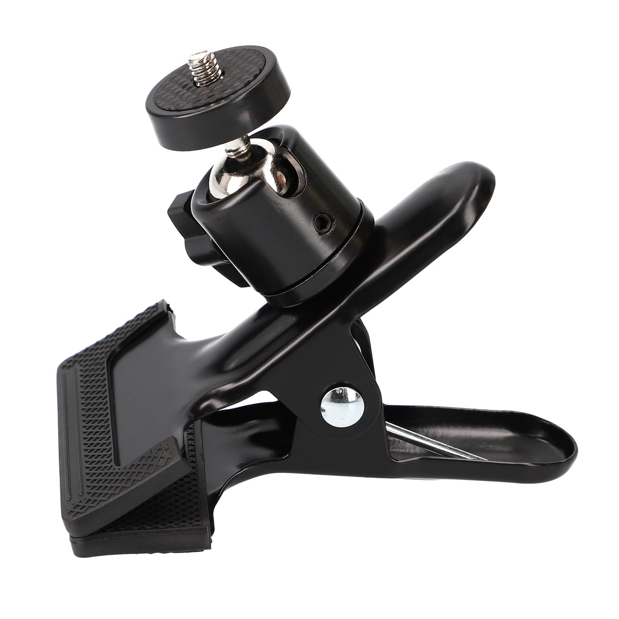 Studioclip mit Kugelkopf 1/4 Zoll Schraube für Blitzgeräte LED Leuchten Kameras & Zubehör bis 1 kg