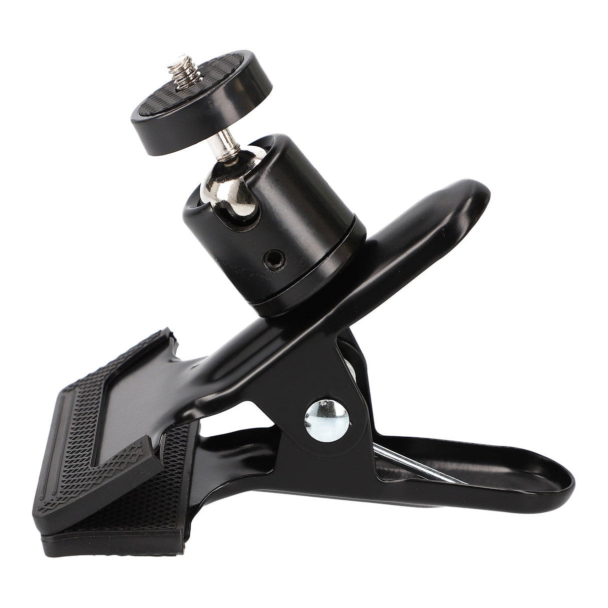 Studioclip mit Kugelkopf 1/4 Zoll Schraube für Blitzgeräte LED Leuchten Kameras & Zubehör bis 1 kg