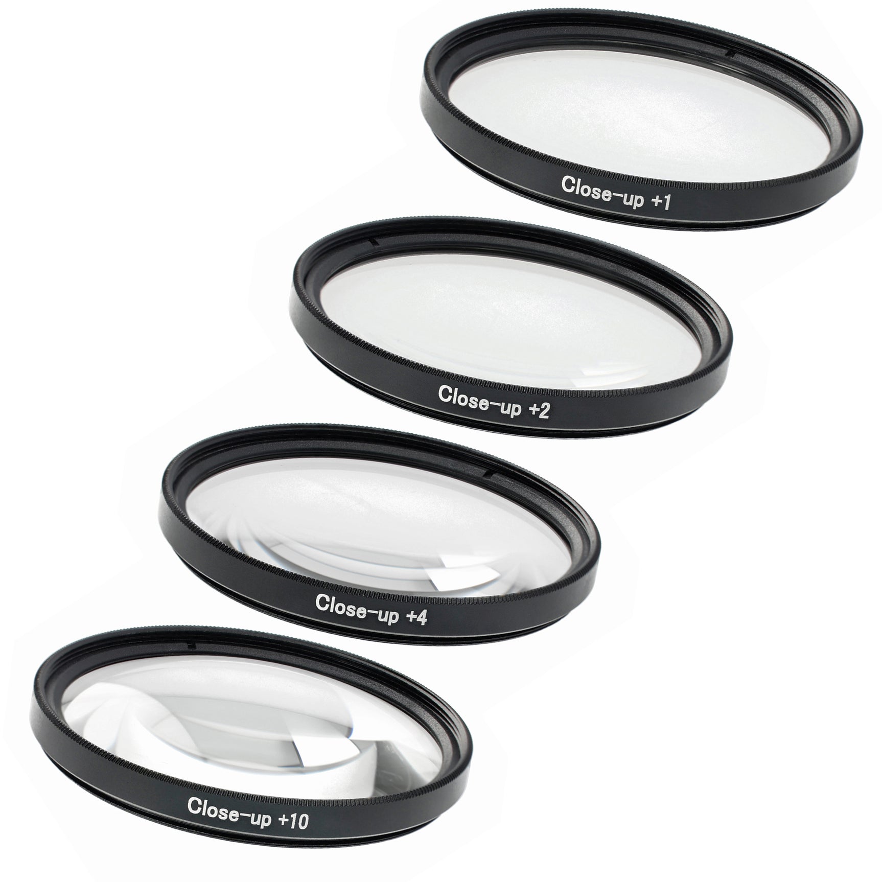 ayex Close up Makro Linsen Set 62mm - 4 teilig (+1, +2, +4, +10)