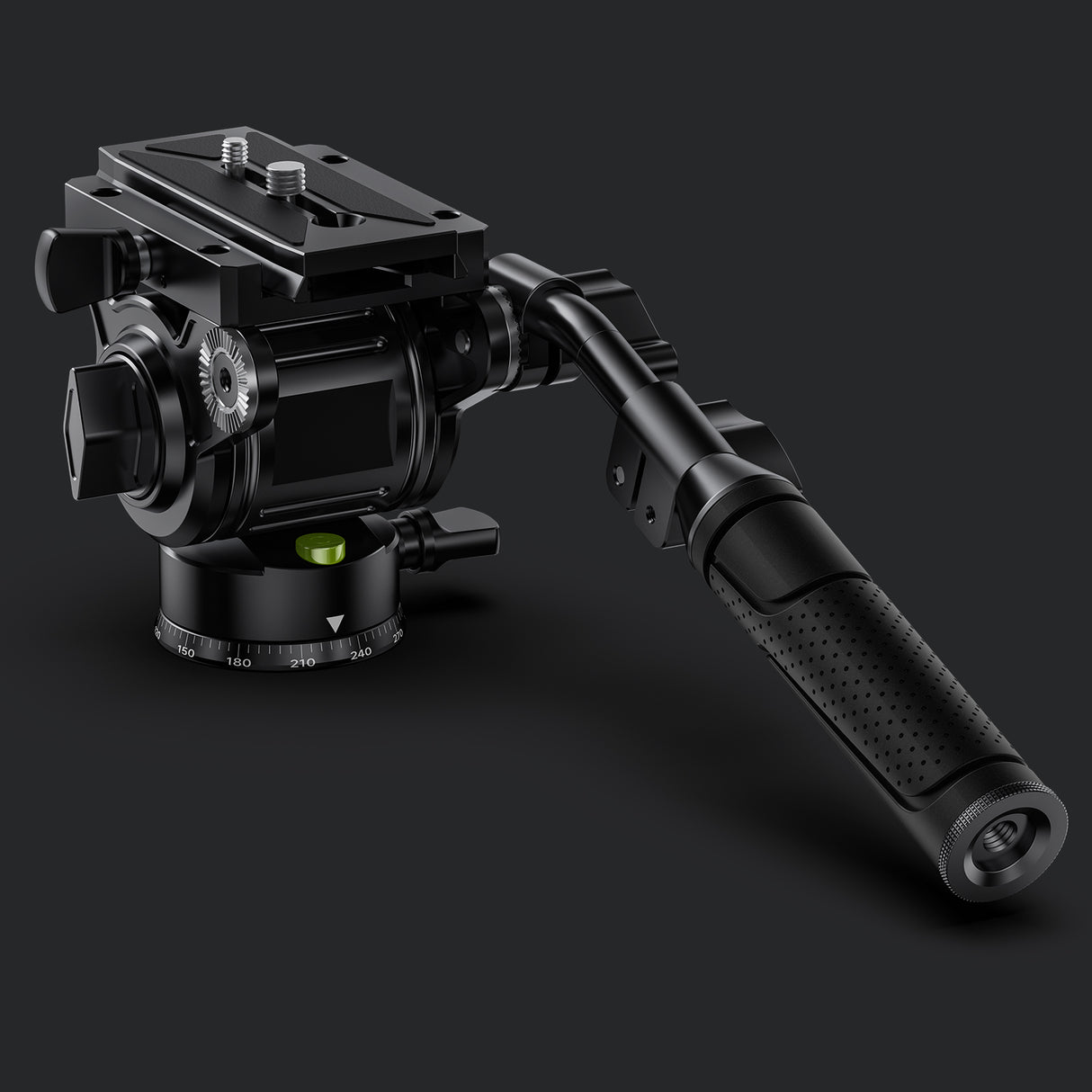 JUSINO Hydraulik Präzisions-Videoneiger 15kg Tragkraft HD-60M