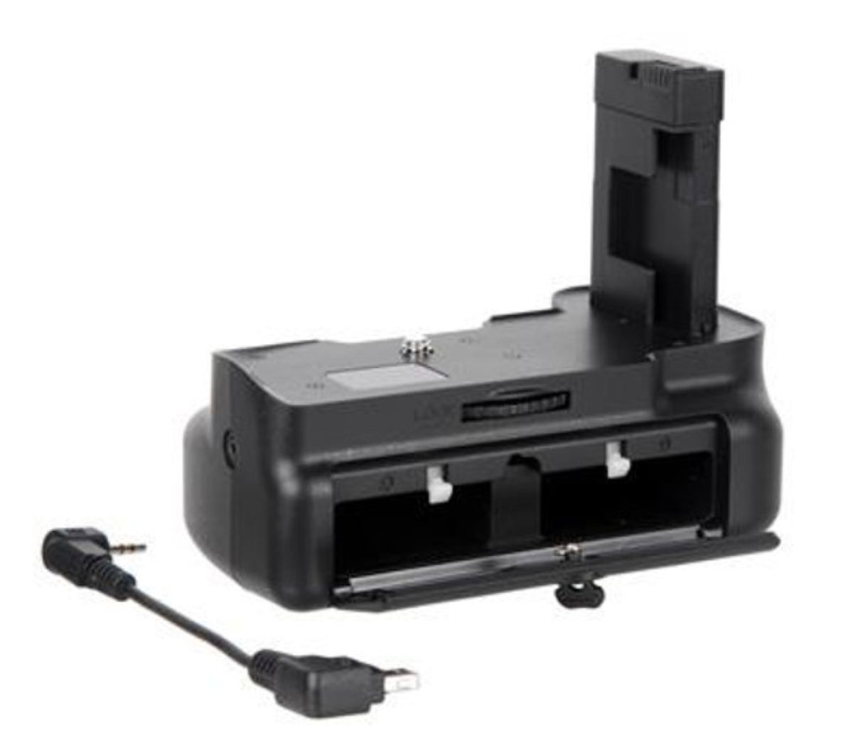 Batteriegriff für Nikon D5100 D5200 mit IR-Fernauslöser Betrieb mit bis zu 2 Akkus Hochformat