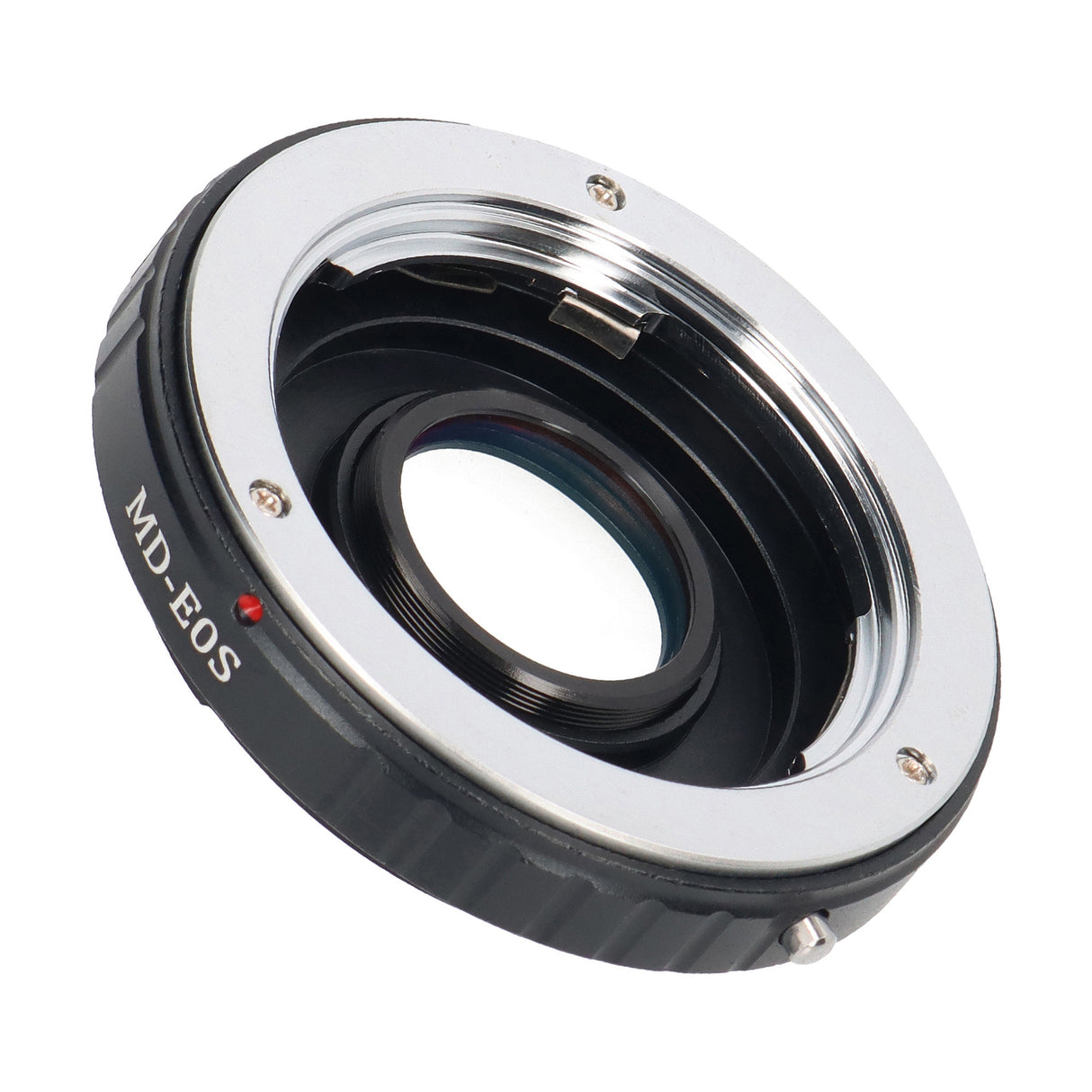 Objektivadapter für Sony/Minolta MD an Canon EOS + Korrektur-Linse