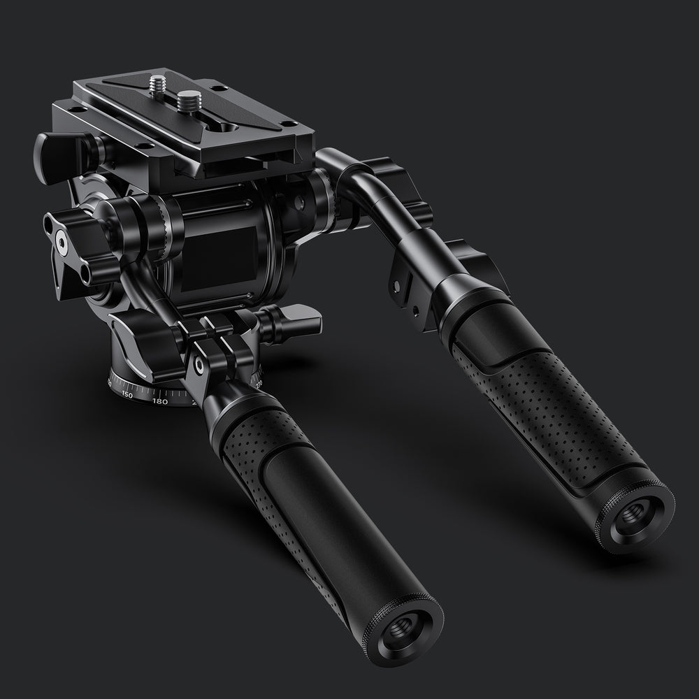 JUSINO Hydraulik Präzisions-Videoneiger 15kg Tragkraft HD-60M