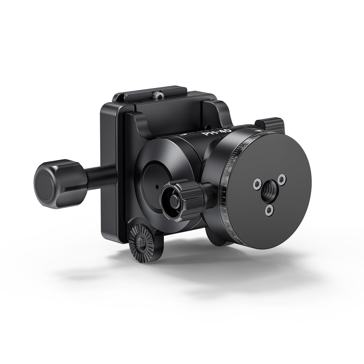 JUSINO Profi Aluminium Fluid-Videoneiger bis 3kg Tragkraft PH-40