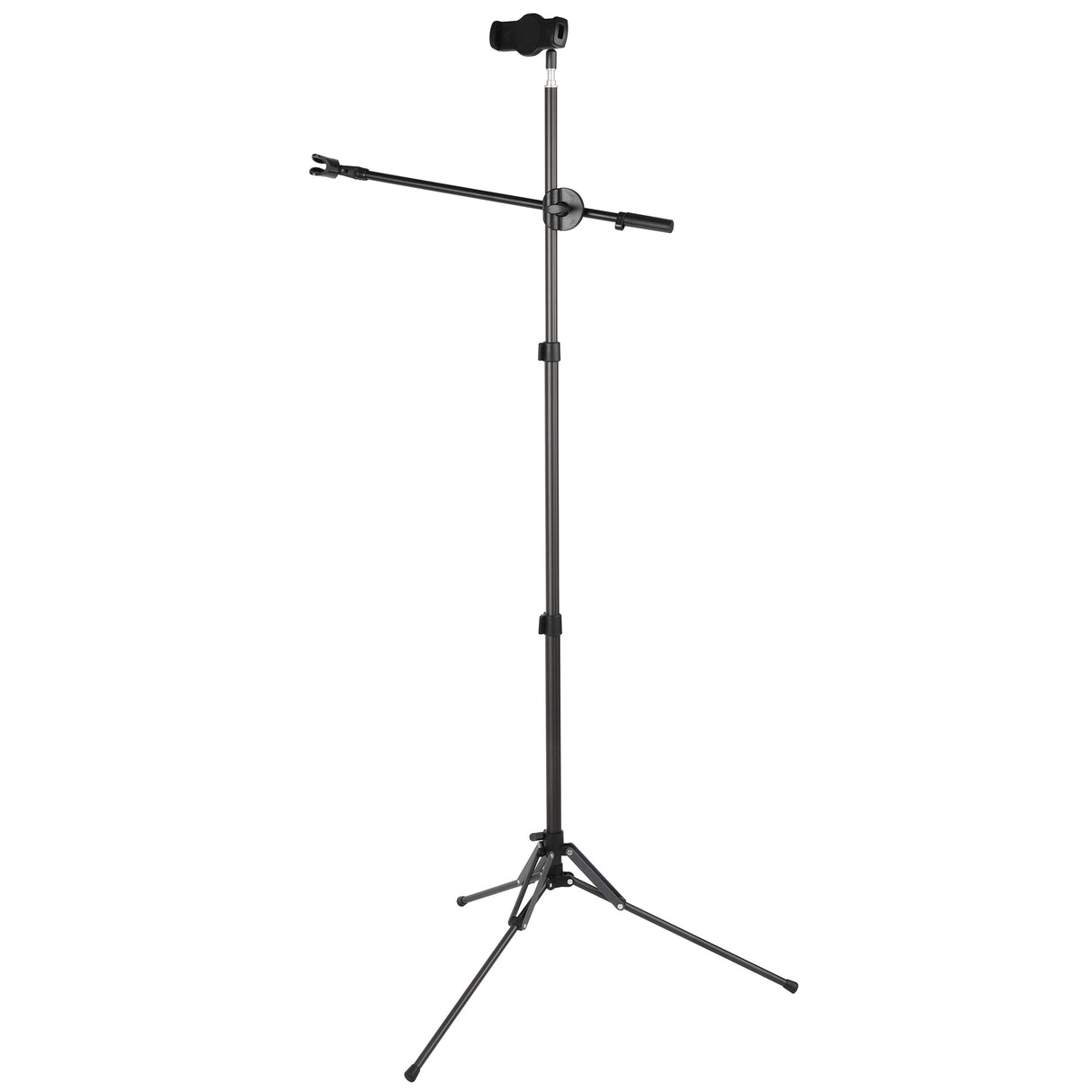 ayex flexibles Mikrofonstativ mit Halter Tablet Smartphonehalterung 1/4 Zoll Spigot Adapter