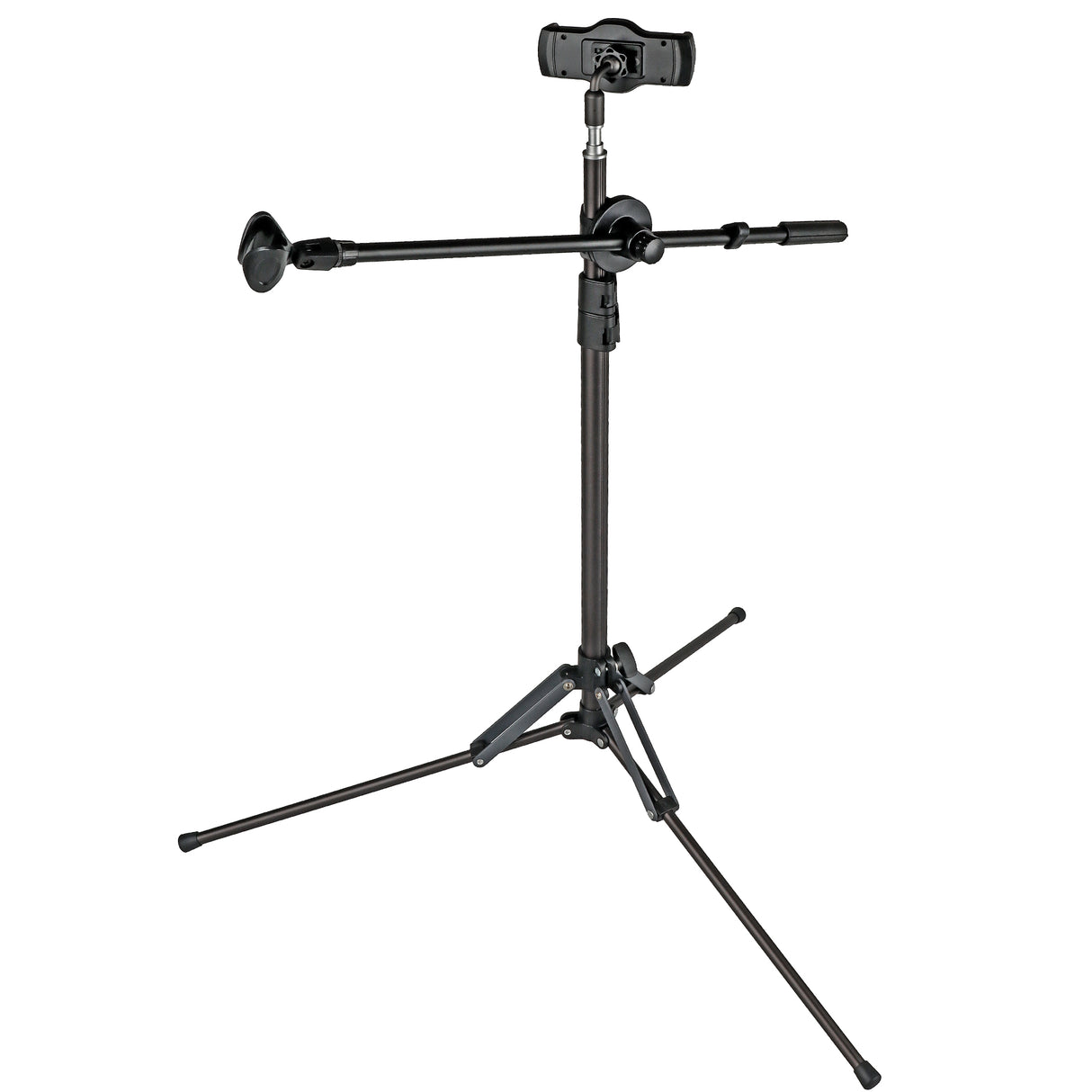 ayex flexibles Mikrofonstativ mit Halter Tablet Smartphonehalterung 1/4 Zoll Spigot Adapter
