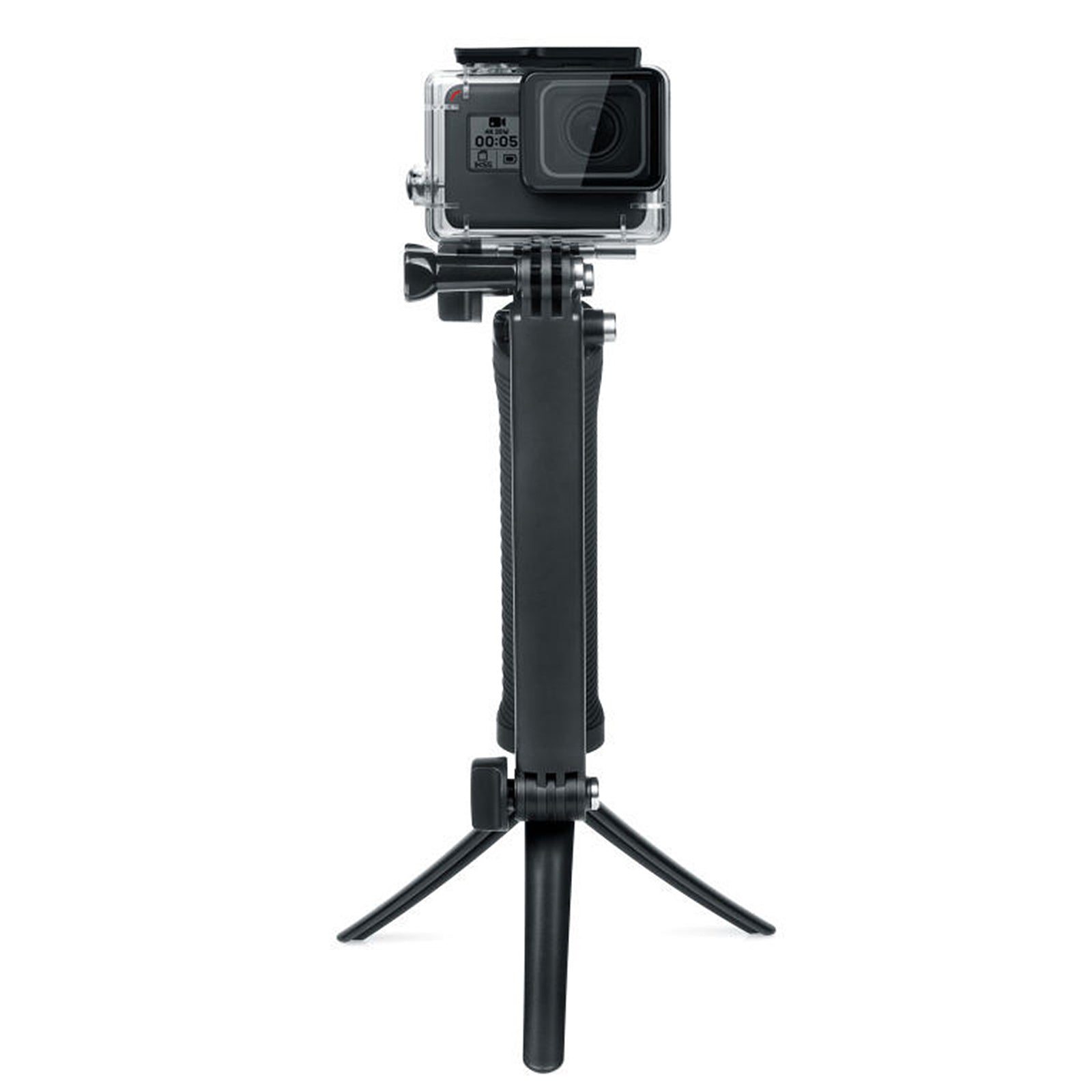 Selfie Stick Monopod mit Stativständer für GoPro & DJI Actionkameras dynamische Aufnahmen
