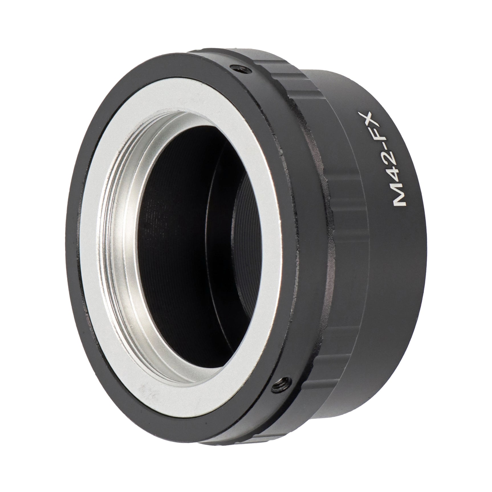Objektivadapter für M42 Objektiv an Fuji FX Mount Kameragehäuse