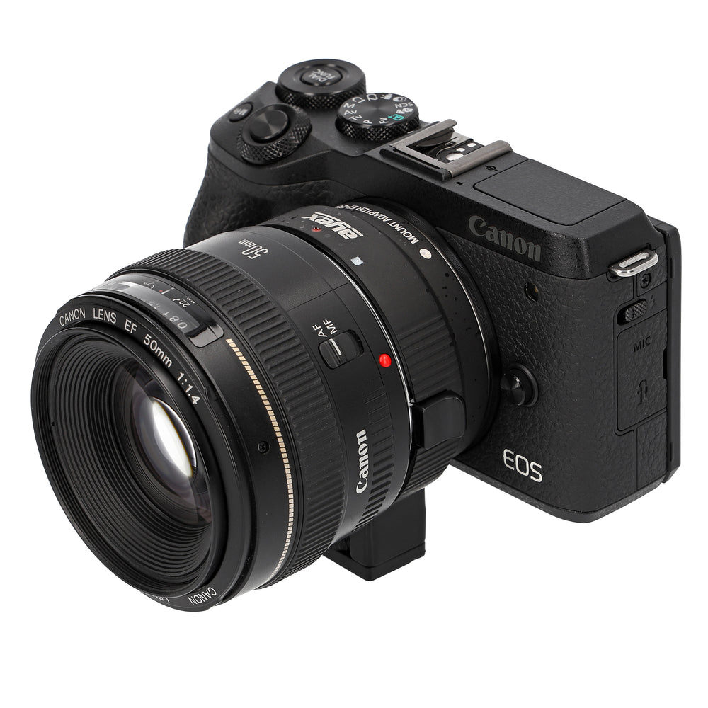 Objektivadapter für Canon EF an EOS M Kameras Autofokus EF-EOS M
