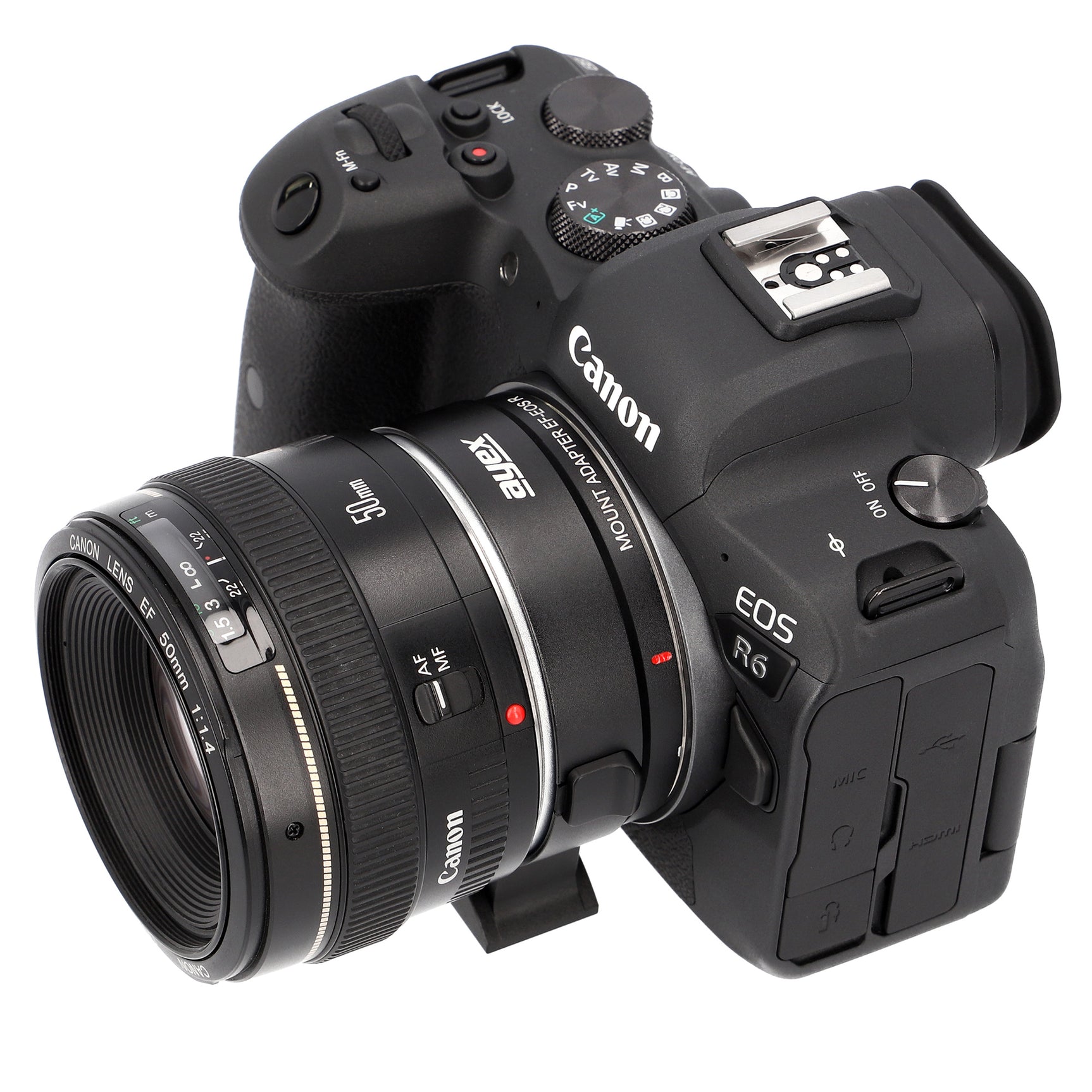 Objektivadapter AF Autofokus Canon Perfekt für EF- und EF-S-Objektive EF-EOSR