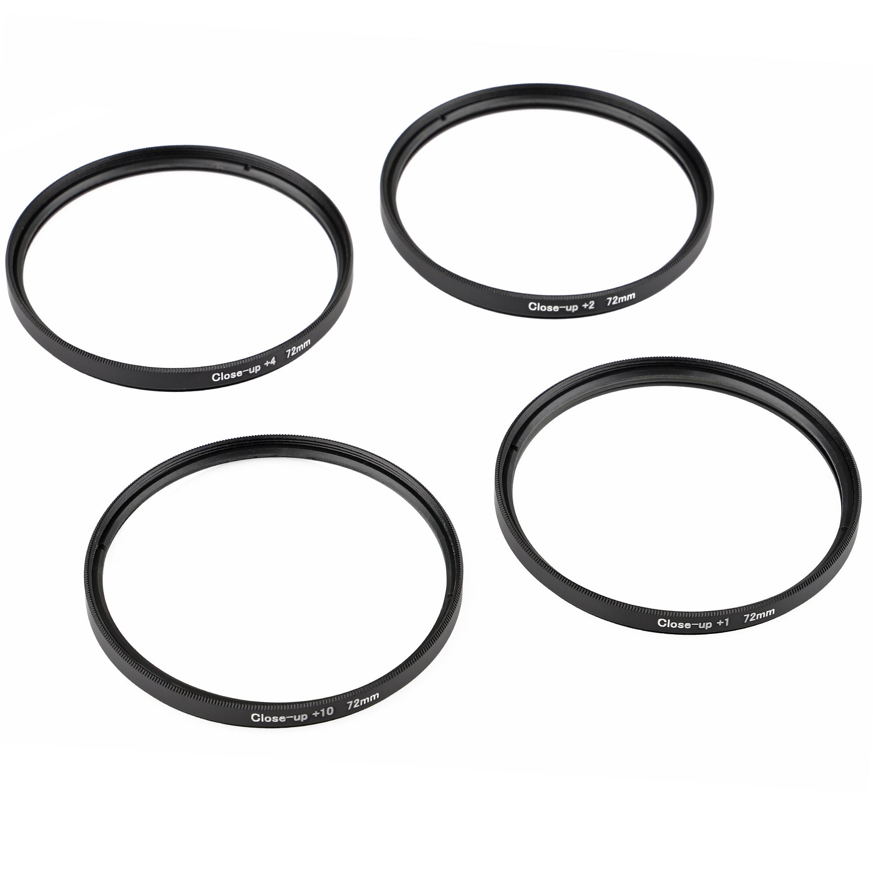 ayex Close up Makro Linsen Set 72mm - 4 teilig (+1, +2, +4, +10)