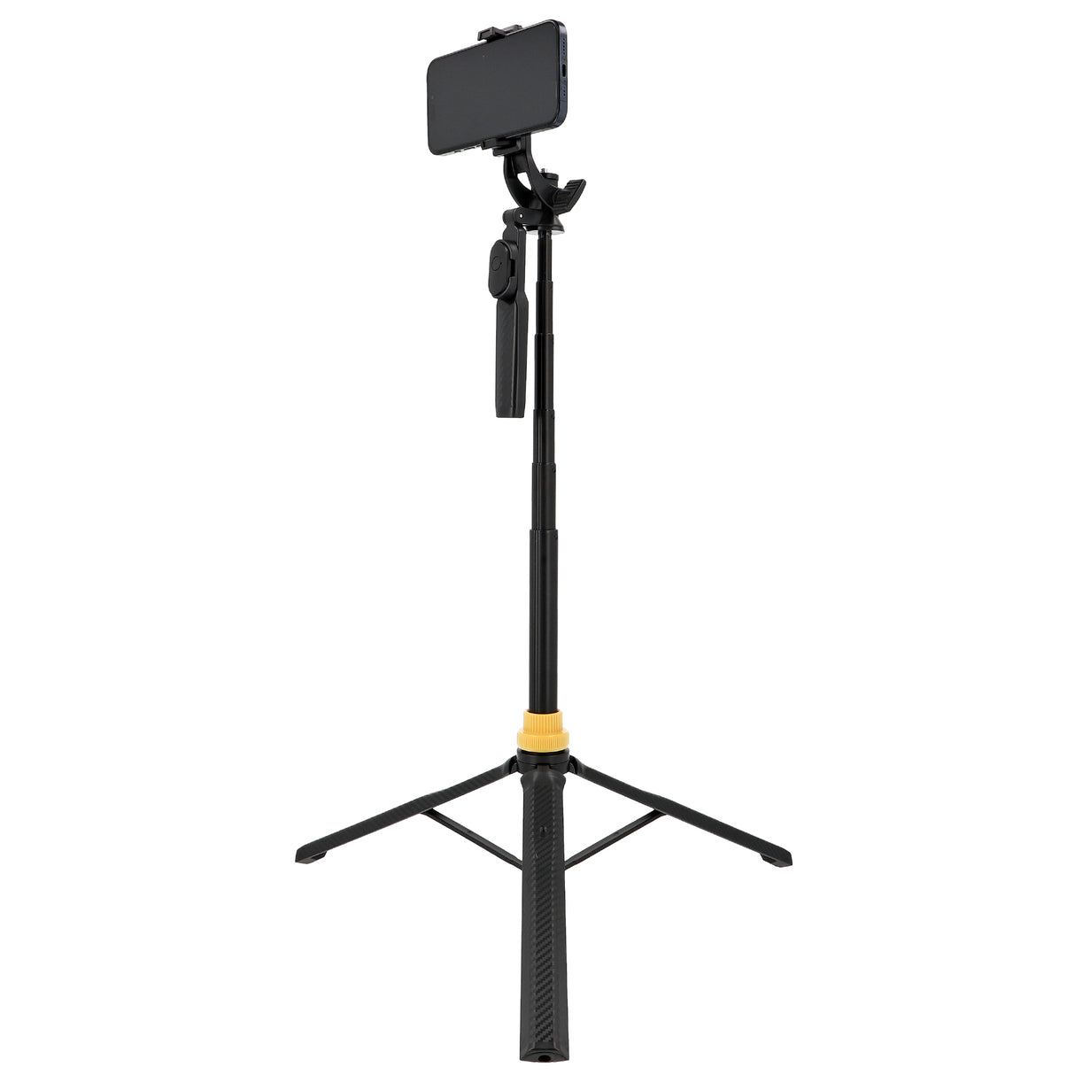 Selfie-Stick-Stativ mit Bluetooth-Fernbedienung & Handyhalterung – ausziehbar bis 170 cm