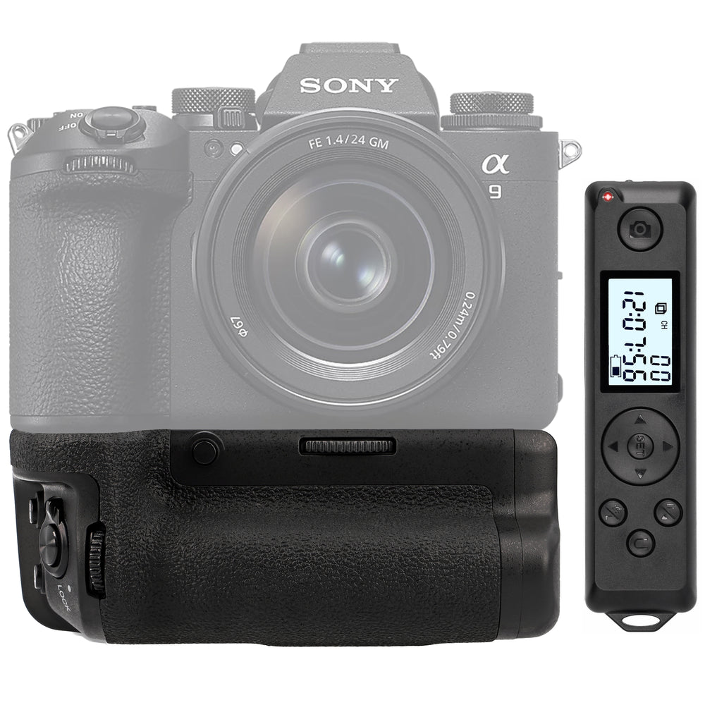 Batteriegriff für Sony A9 III & A1 II ersetzt VG-C5 mit Timer-Fernauslöser Hochformat Multifunktions Handgriff