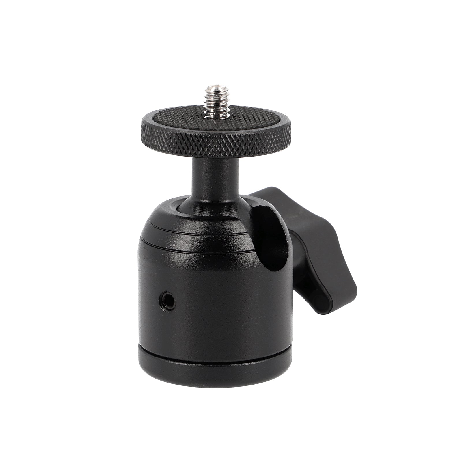 Mini Metall Kugelkopf 3/8 Zoll - Universal Kugelkopf mit 360° Drehung für Stativ & Zubehör