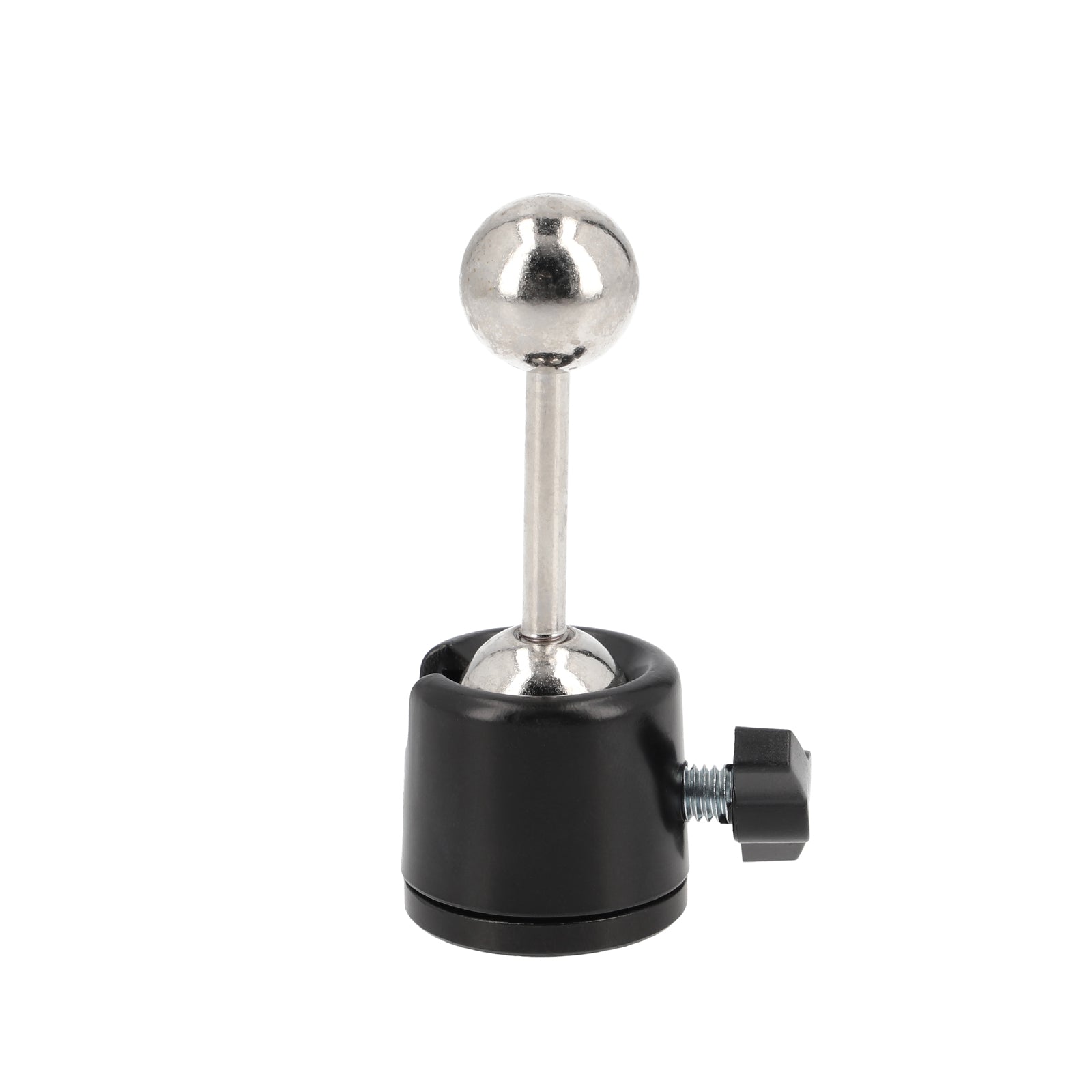 Mini Metall Doppel Kugelkopf mit kurzer Stange 1/4 und 3/8 Zoll Gewinde