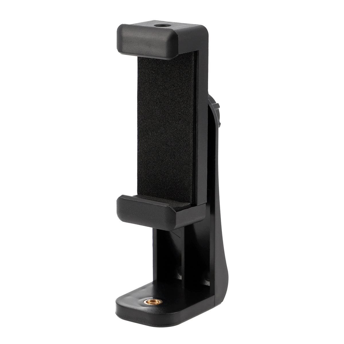 Drehbare Smartphone Halterung 360° Rotation & 1/4 Zoll Universal Handy Stativhalter Hochformat & Querformat 56-100mm