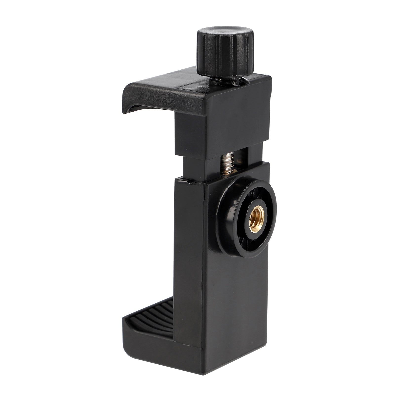 Verstellbare Smartphone Halterung Schraubklemme 1/4 Zoll Universal Handy Stativadapter Hochformat & Querformat 55–105mm