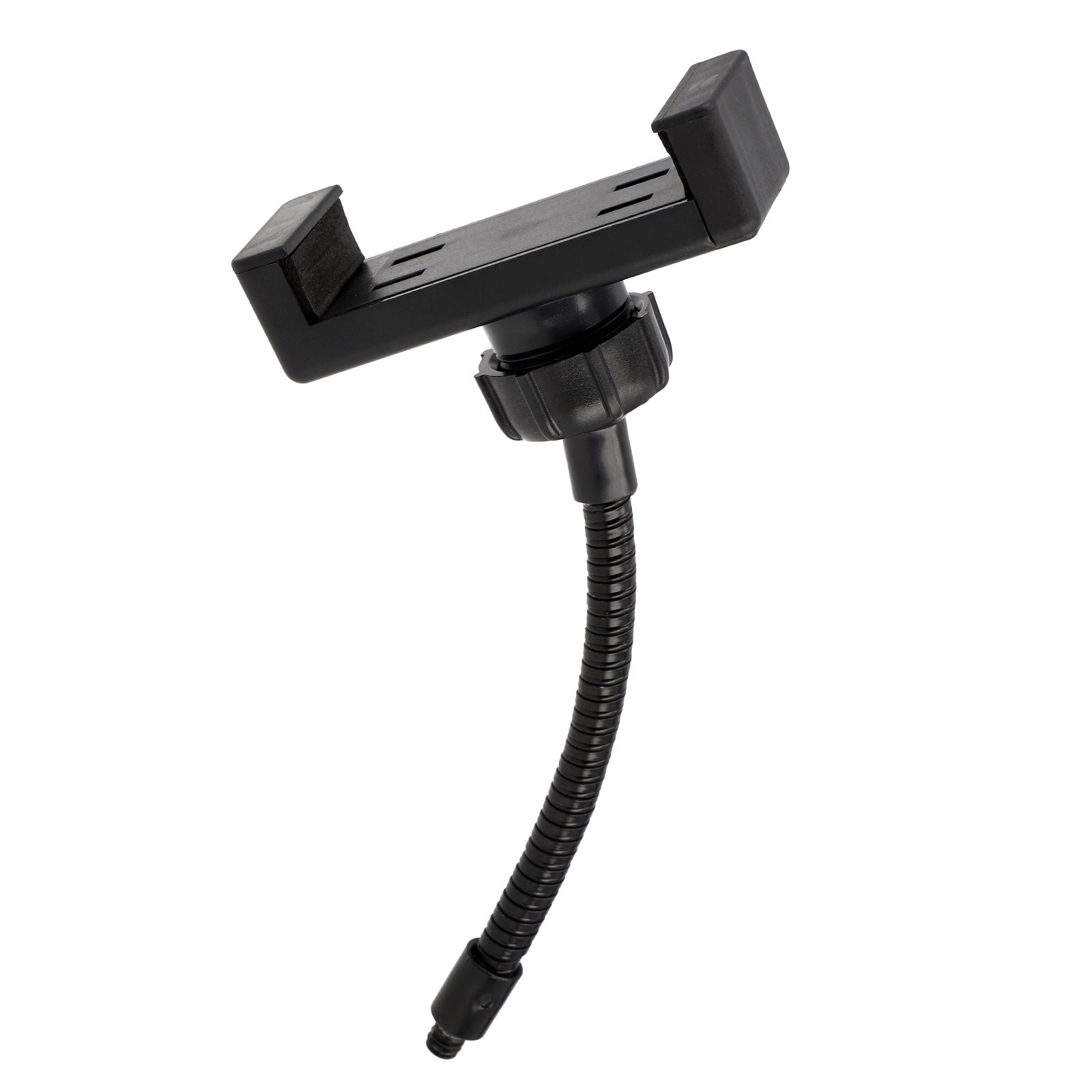 Flexibler Smartphone Halter mit Schwanenhals & 360° Kugelkopf Universal Handy Stativadapter 1/4 Zoll 15cm Arm