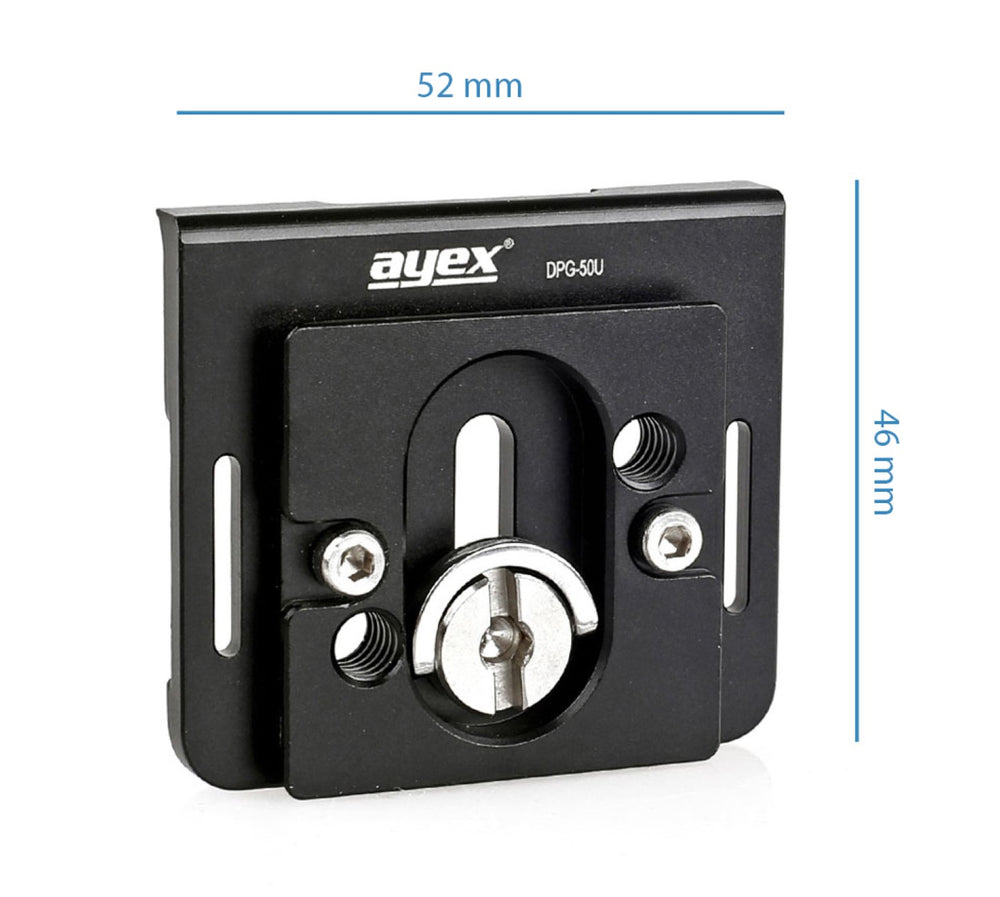 Adapterplatte Standard Schnellwechselplatte für DSLR Kameras DPG50U