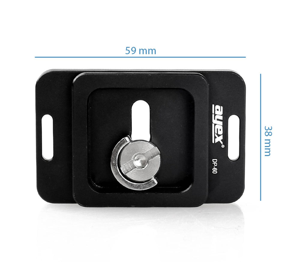 Adapterplatte Schnellwechselplatte für Arca-Swiss Standard DP-60