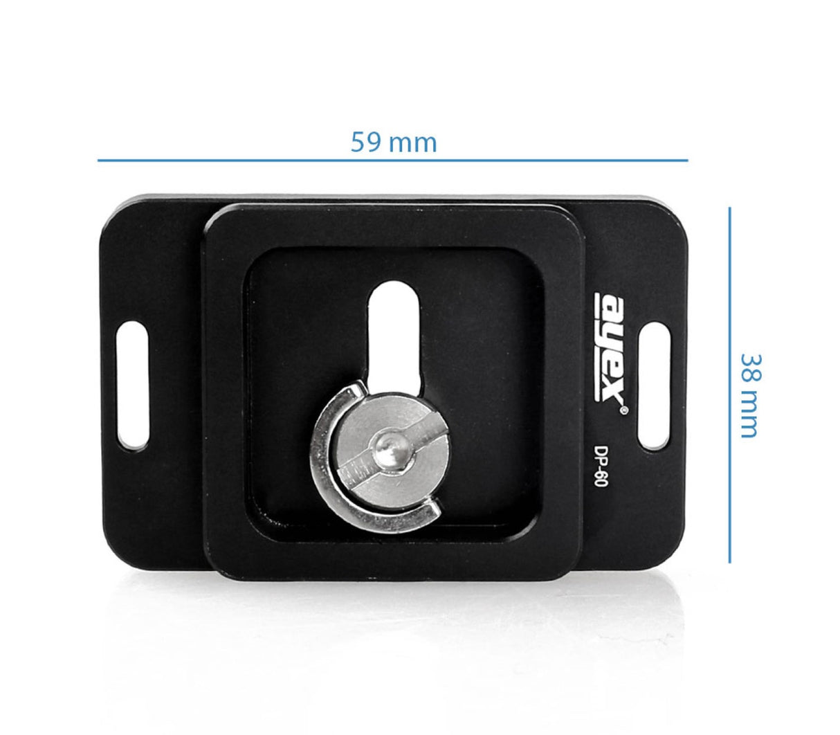 Adapterplatte Schnellwechselplatte für Arca-Swiss Standard DP-60